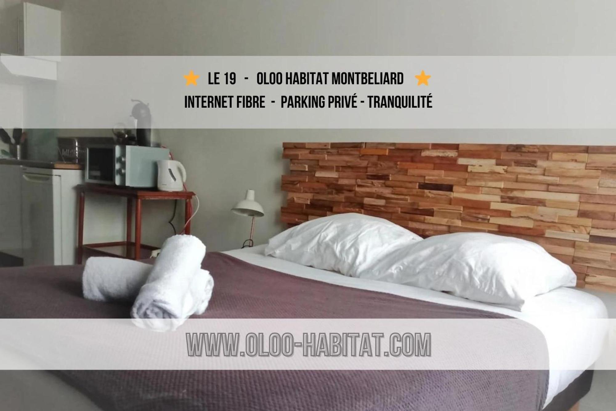 Oloo Habitat - Le19 - Parking Prive Apartment Montbeliard Exterior photo